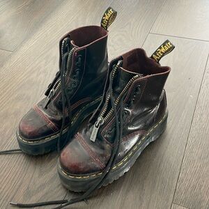 Cherry Red Sinclair Dr. Martens
